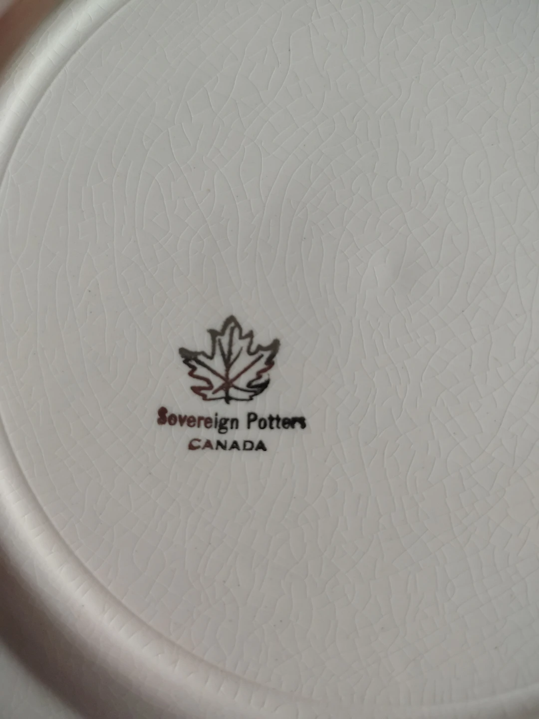Sovereign Potters Silver Jubilee Commemorative Plate - photo 2