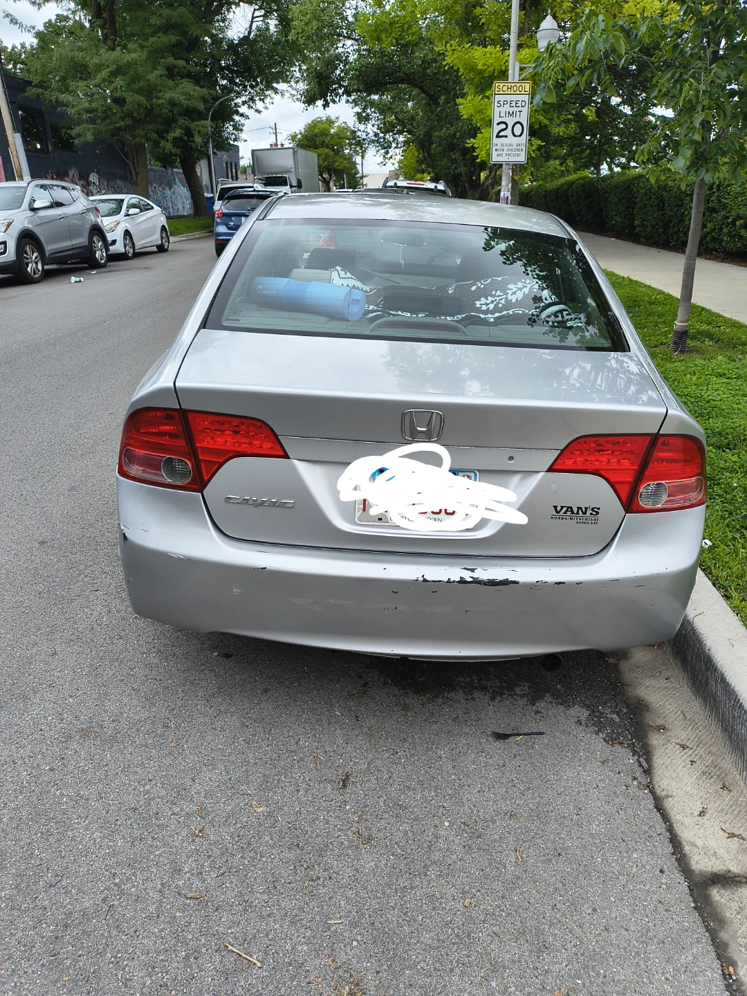 Silver Honda Civic Sedan - photo 2