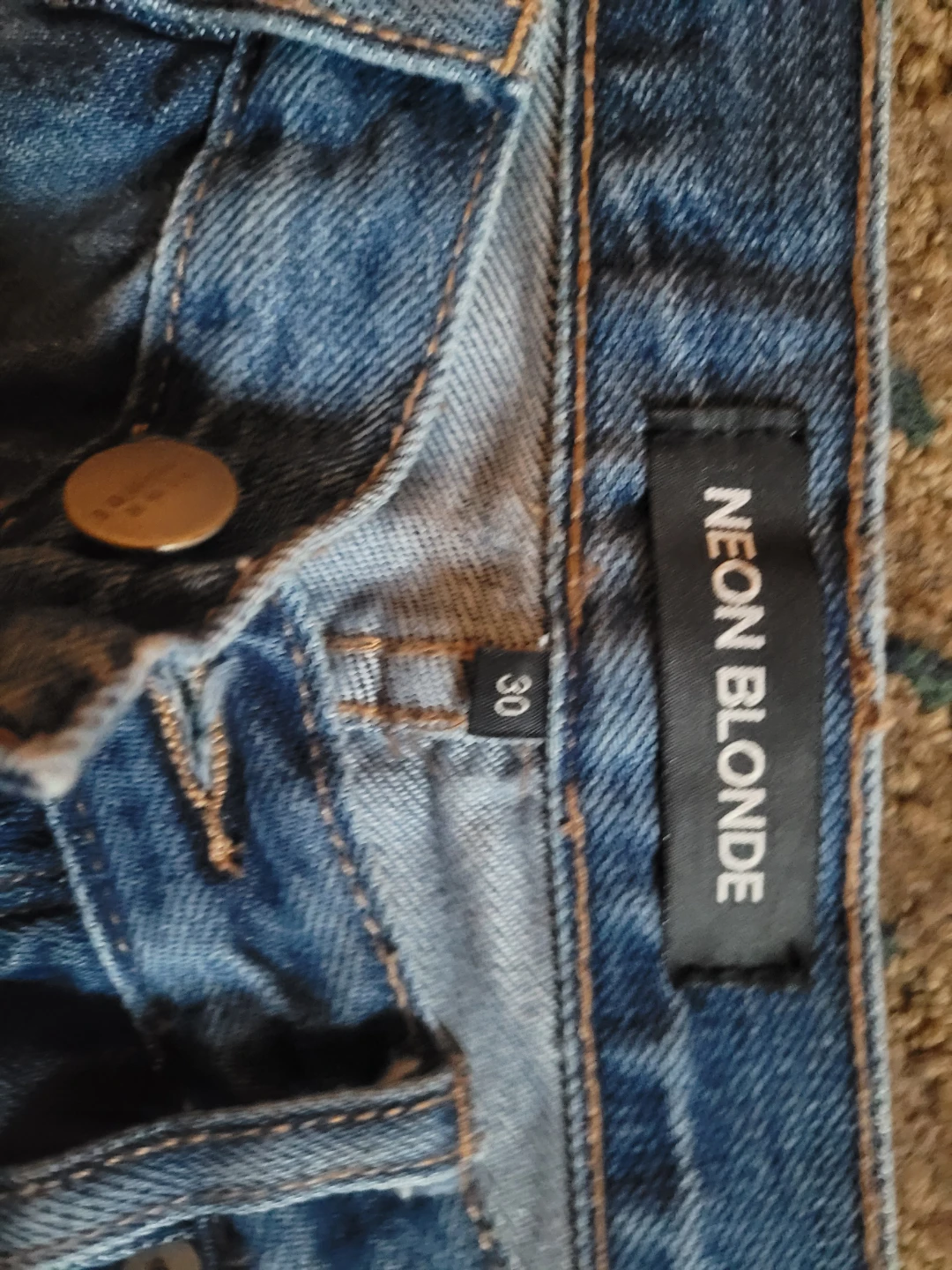 Neon blonde 30 jeans - photo 2