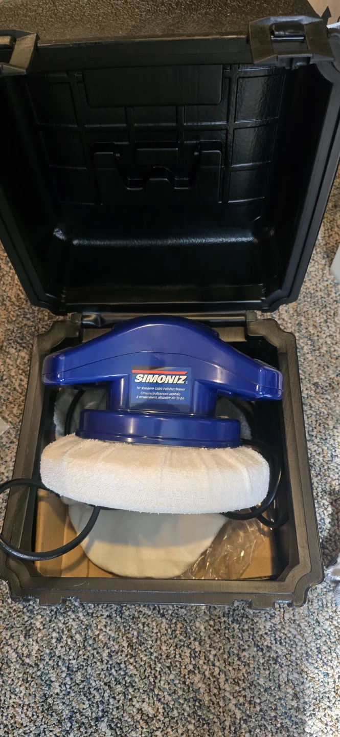 SIMONIZ 10" Random Orbit Polisher/Waxer with Case - photo 2