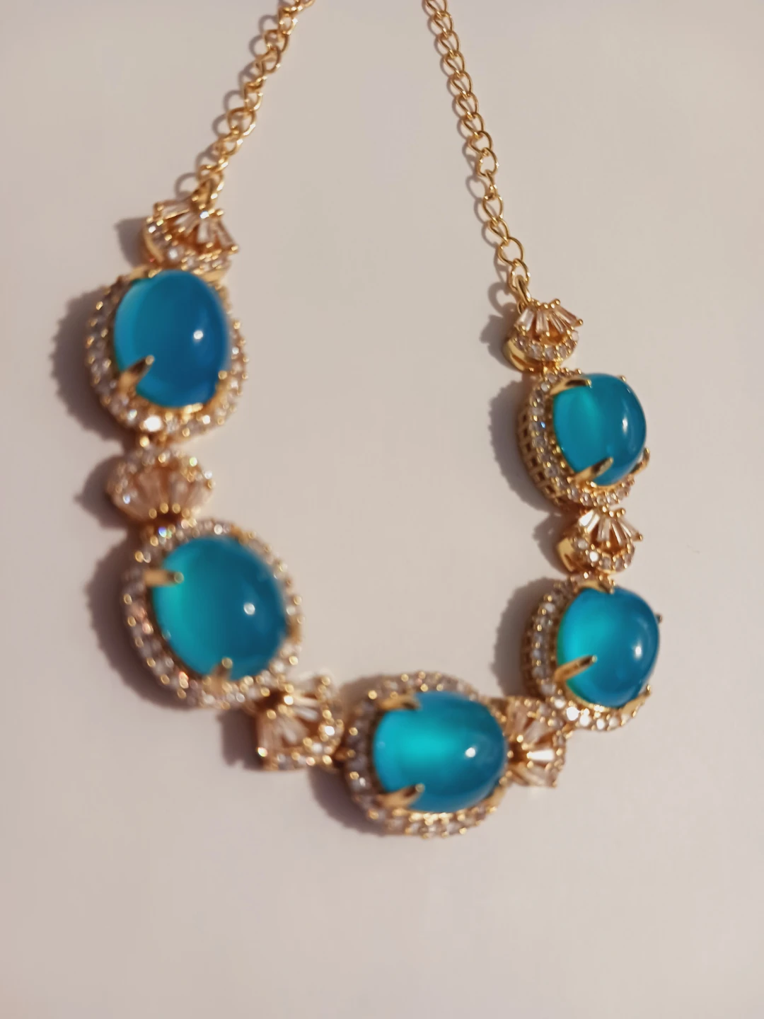 Gorgeous Blue Gemstone Bracelet - photo 5
