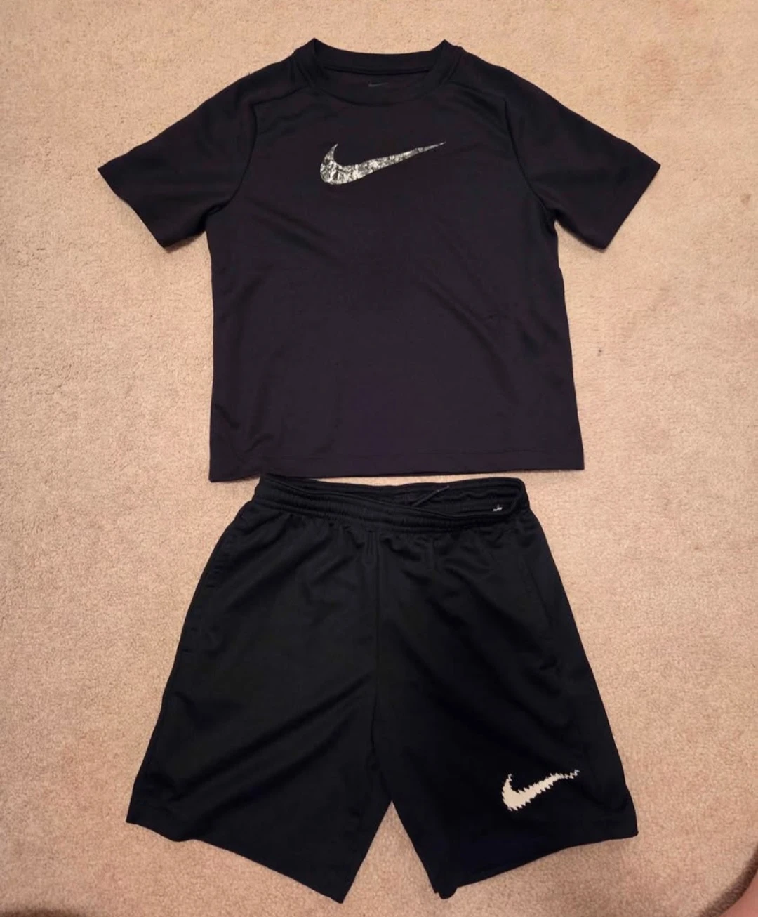 Boys Nike T-Shirt and Shorts Set