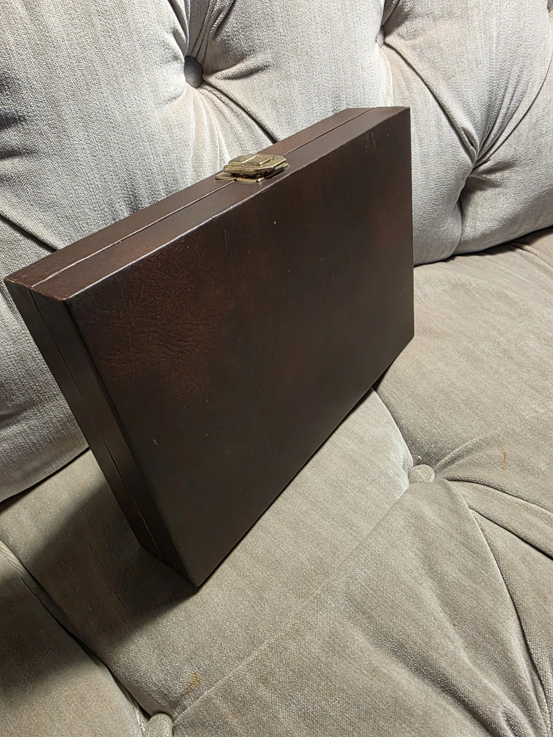 Leather Backgammon Set - photo 3