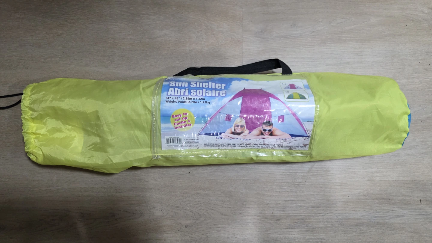 Sun Shelter Abri Solaire Beach Tent