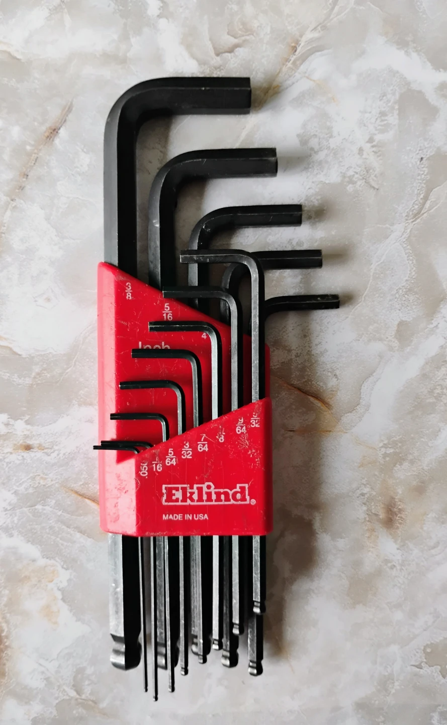 EKLIND 13-PIECE BALL-STYLE INCH ALLEN WRENCHES - photo 2