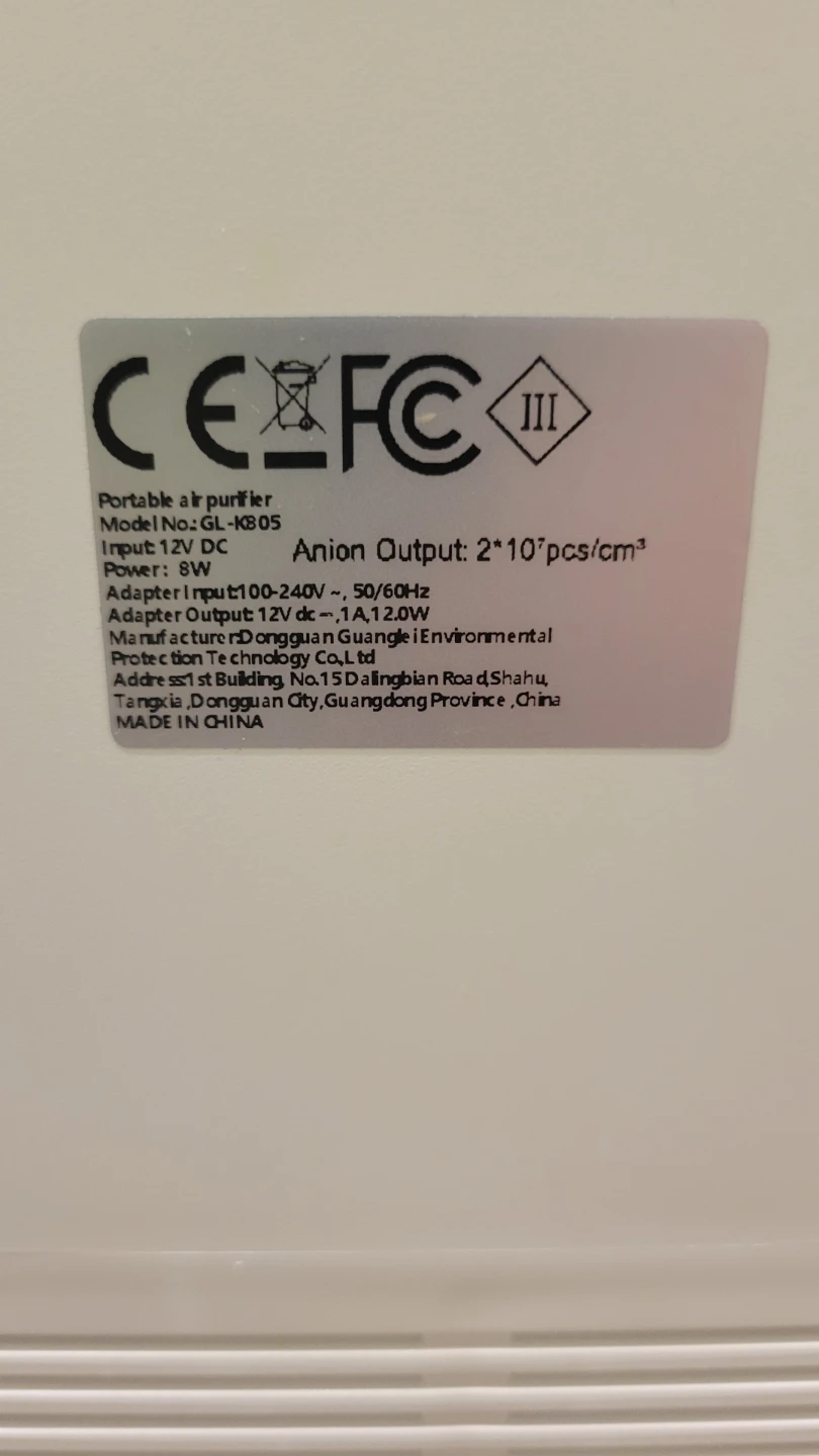 Portable Air Purifier - photo 4