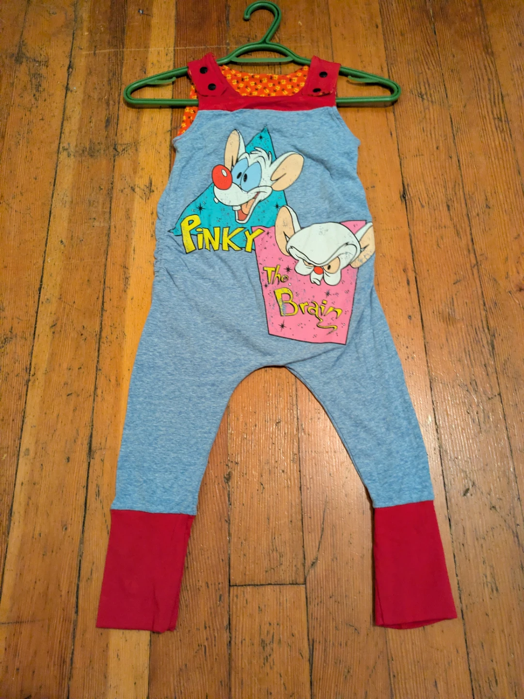 One of a Kind Pinky and the Brain Romper