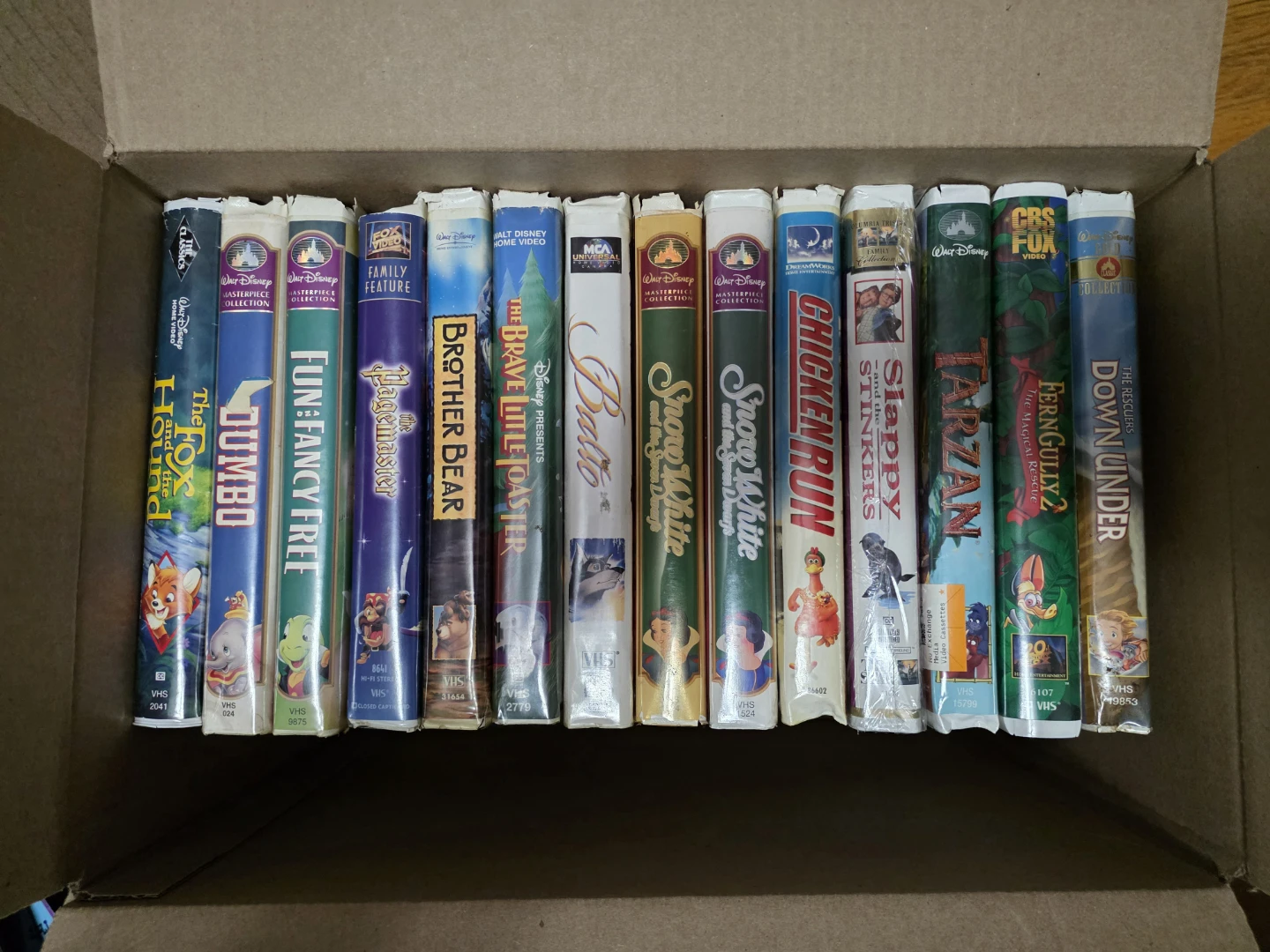 Collection of Disney and Fox VHS Tapes - photo 2