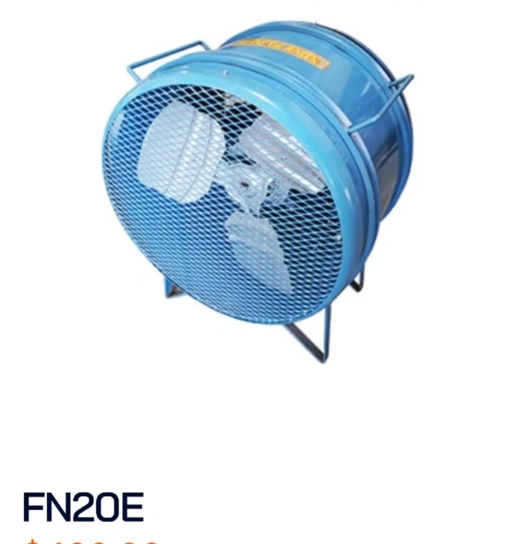 Brand New FN20E Blue Industrial Fan