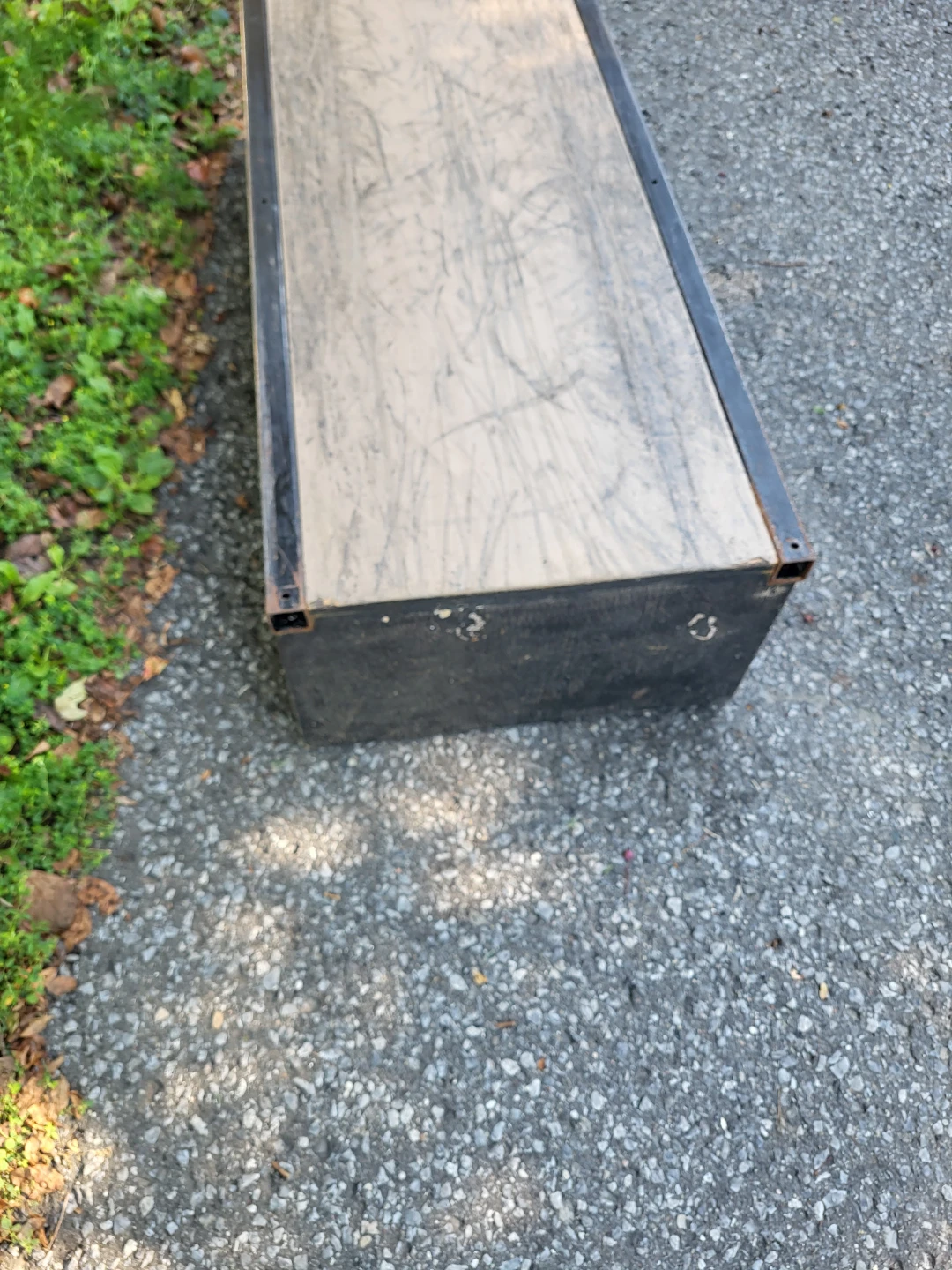 Skateboard Grind Box Skate Ledge with Metal Frame - photo 2