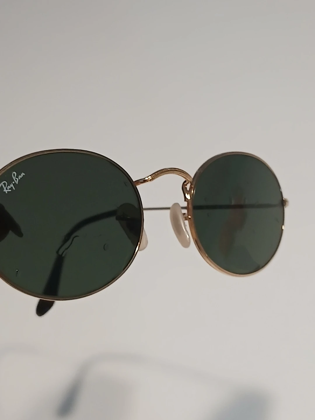 Ray-Ban Oval Sunglasses Gold Frame - photo 5