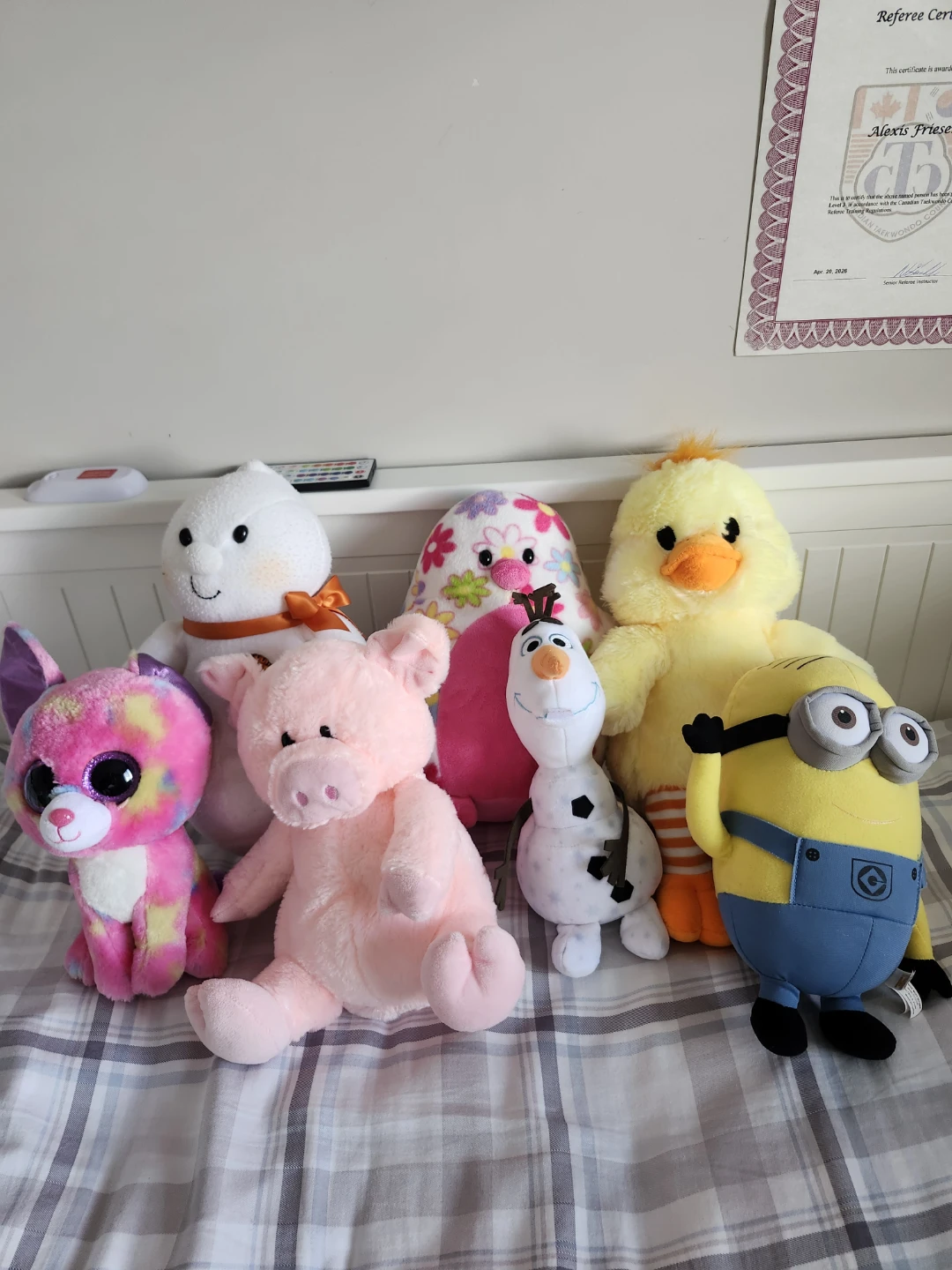 Assorted Plush Stuffed Animals