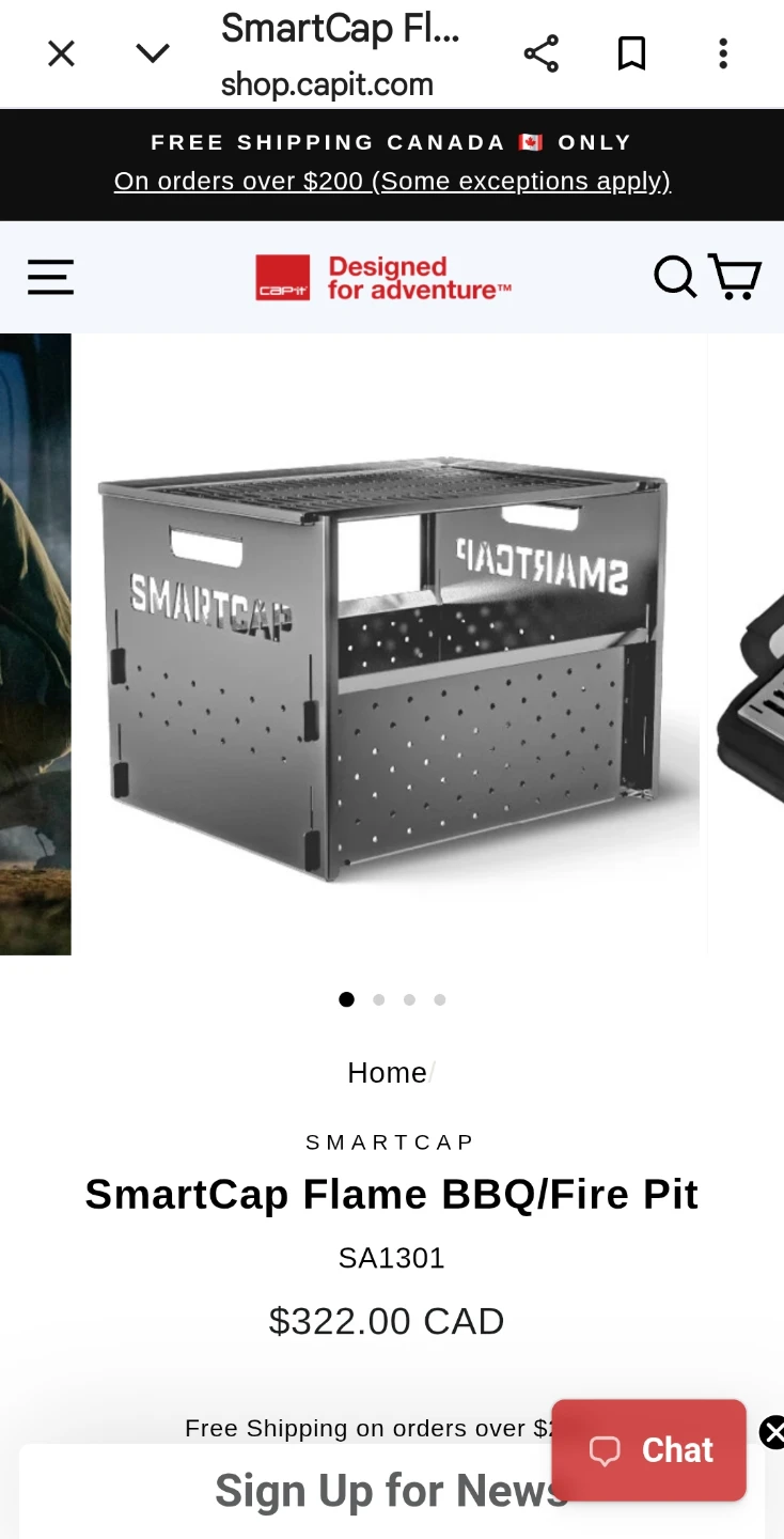 SmartCap Flame BBQ/Fire Pit SA1301