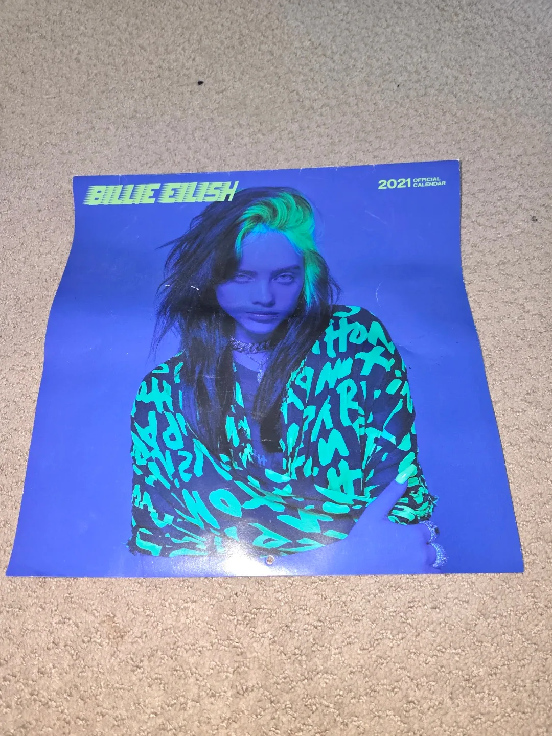 Billie Eilish Official 2021 Calendar