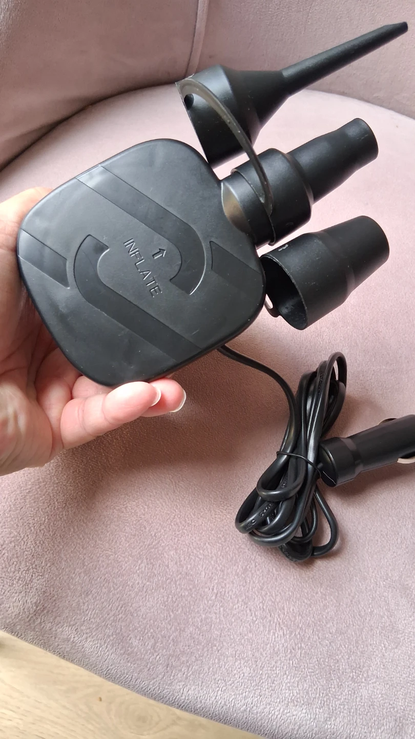 Electric Air Pump Inflator 12V Car lighter Plug - photo 2