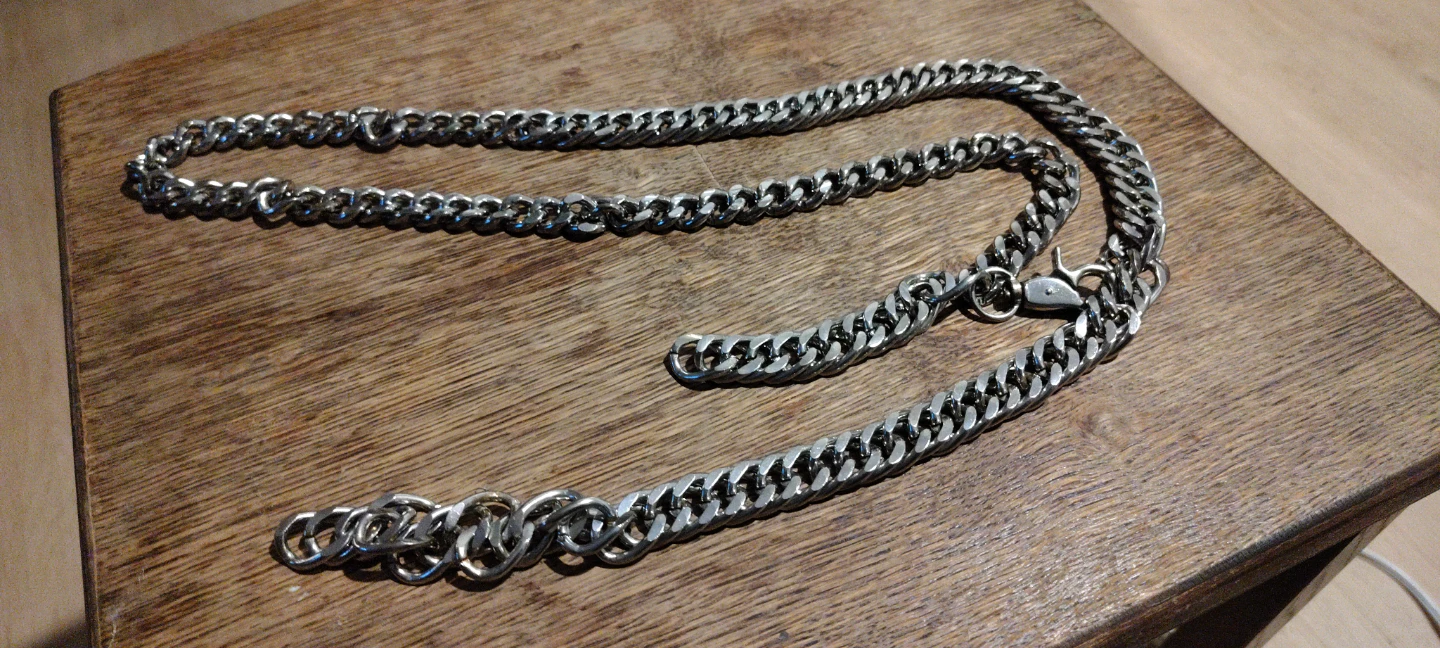 Silver Chain Belt or Necklace - photo 2