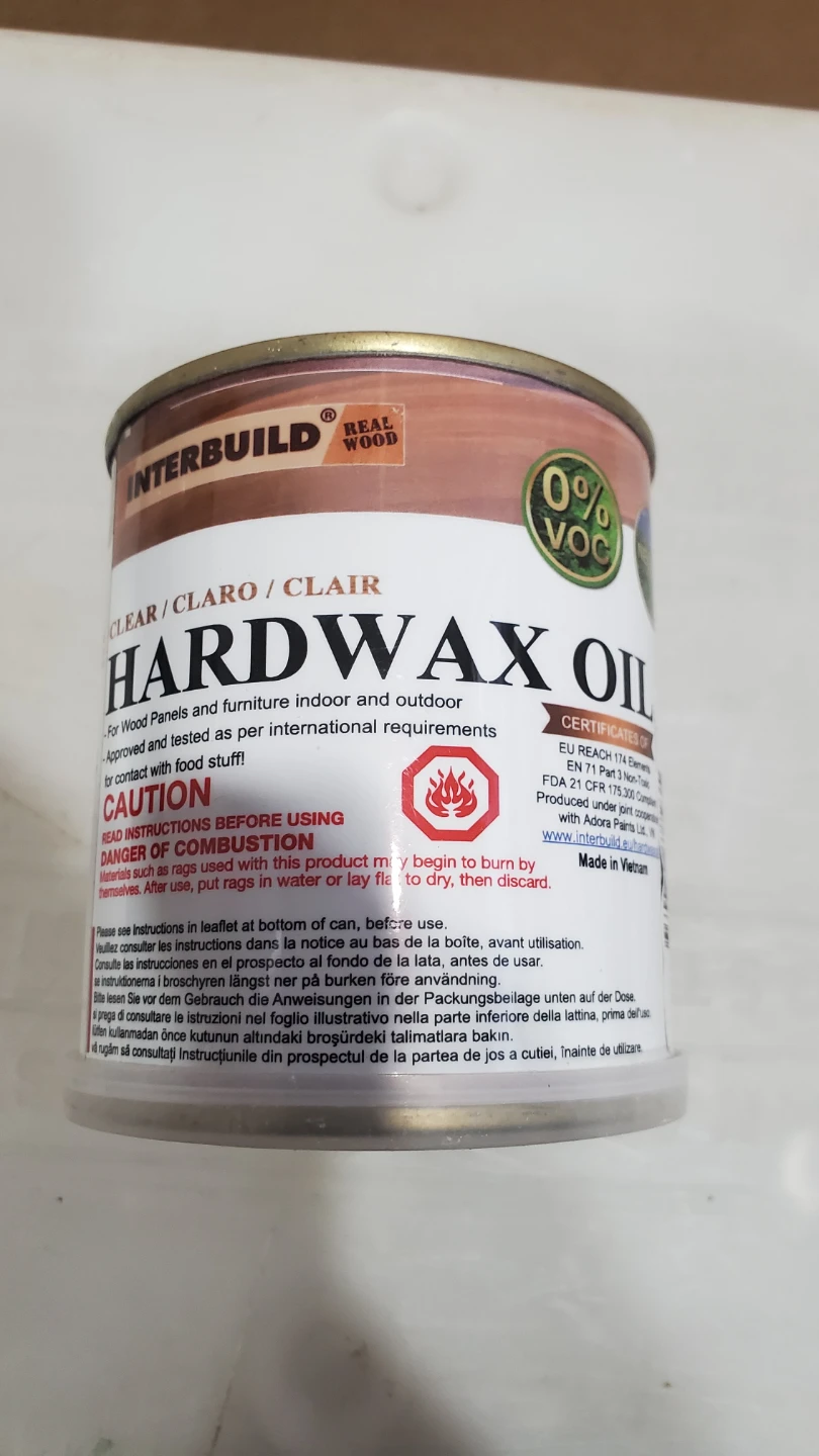 Interbuild Hardwax Oil for Wood Panels and Furniture - photo 4