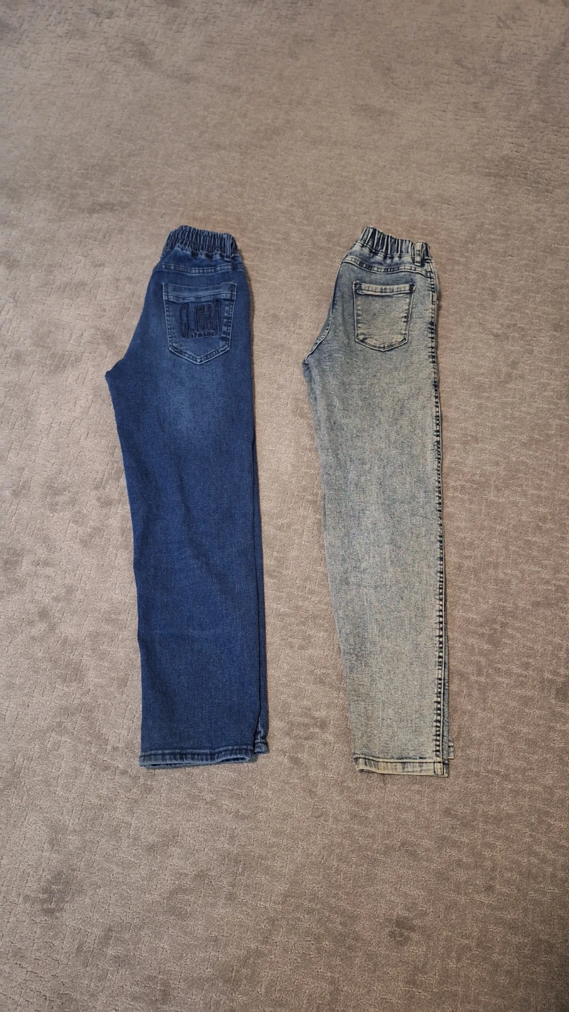 Two Pairs of Denim Jogger Pants - photo 2