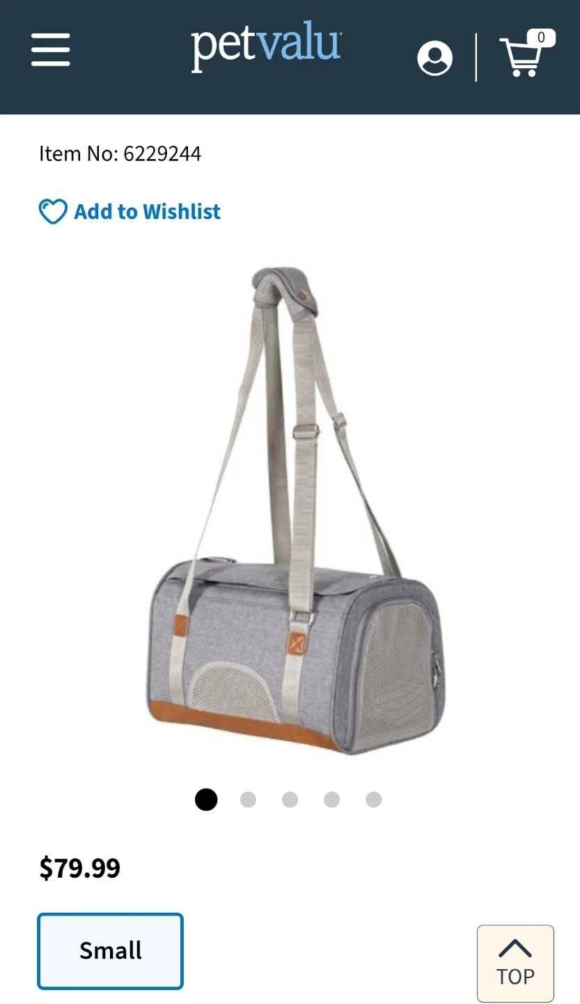 Pet Carrier Bag - Grey - photo 3