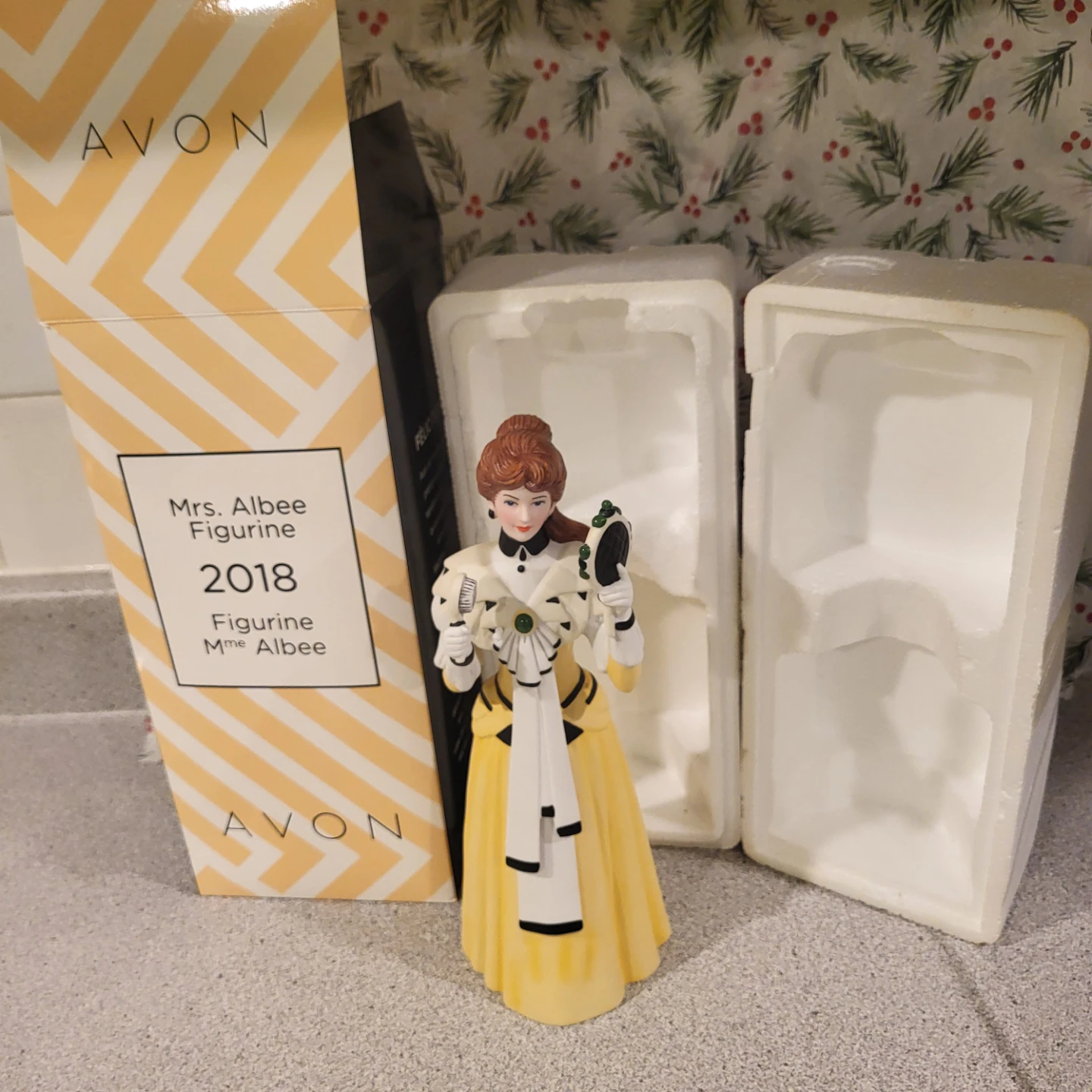 Avon Mrs. Albee Figurine 2018