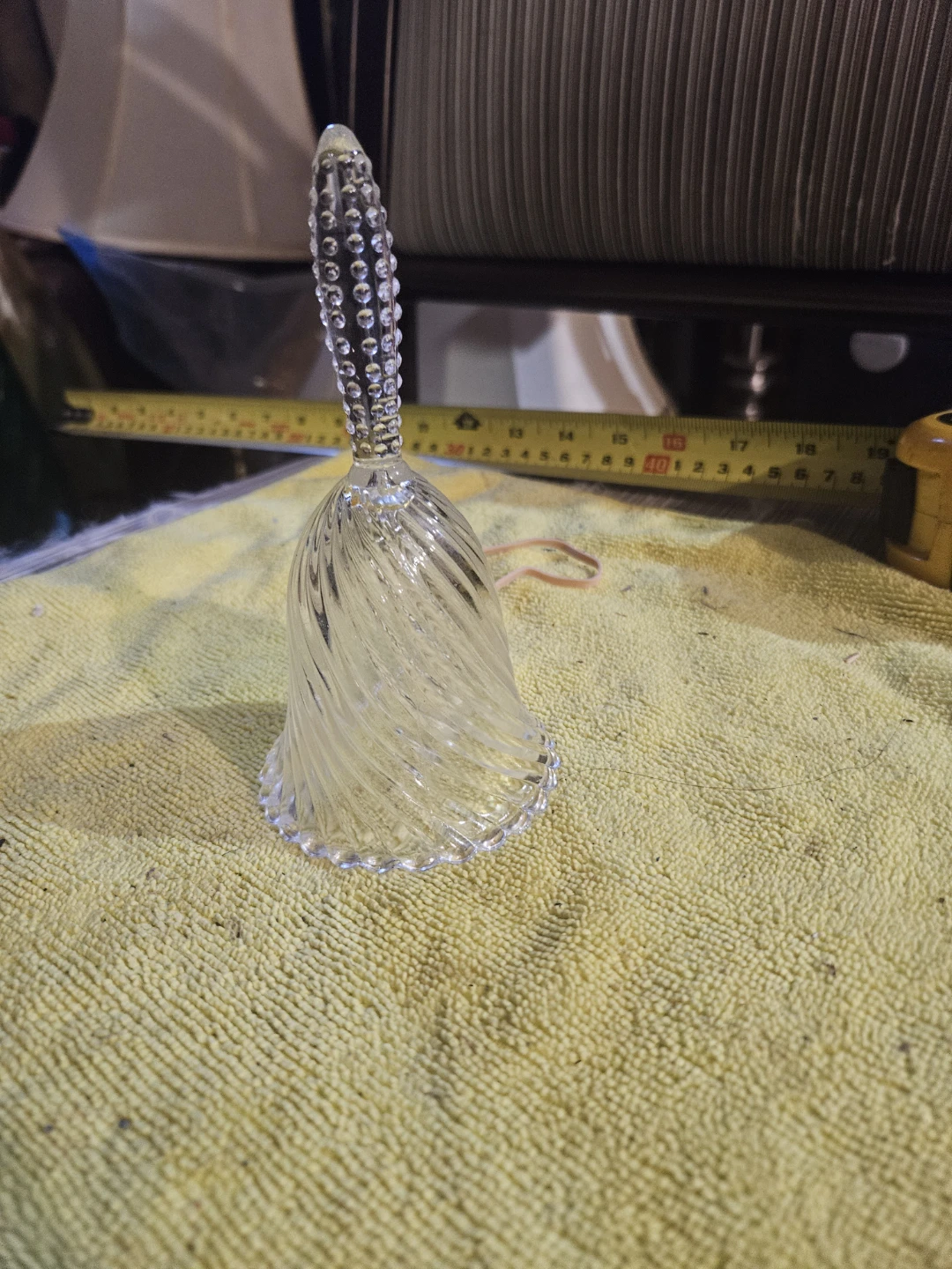Clear Glass Bell - photo 2