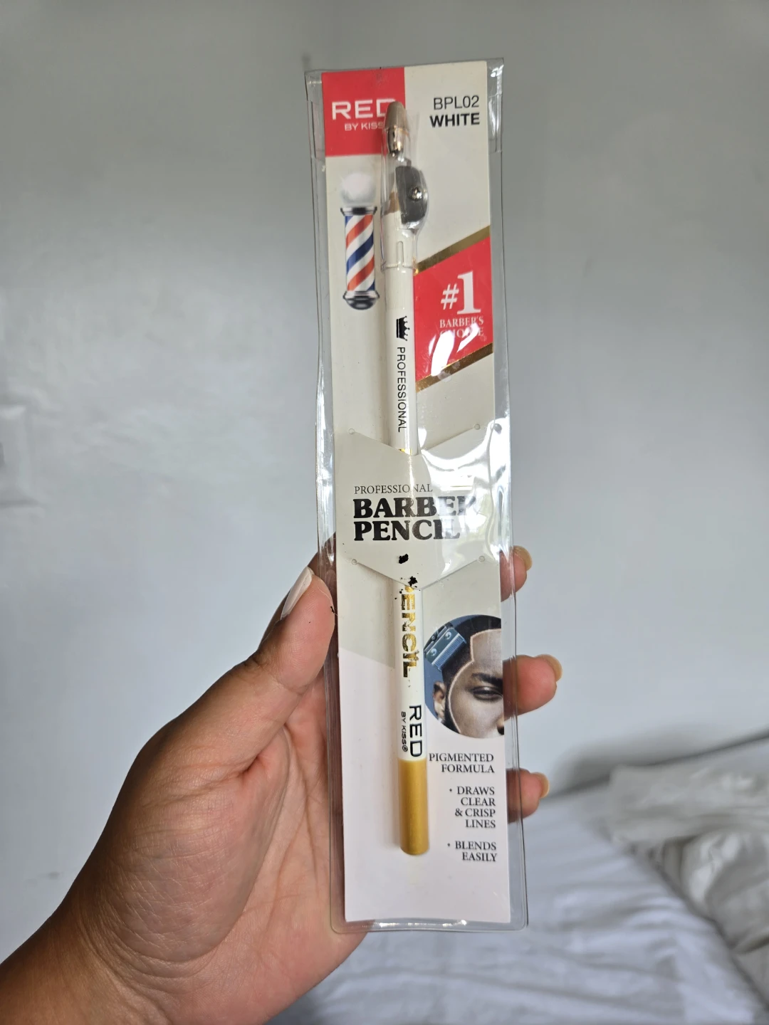 Barber Pencil White