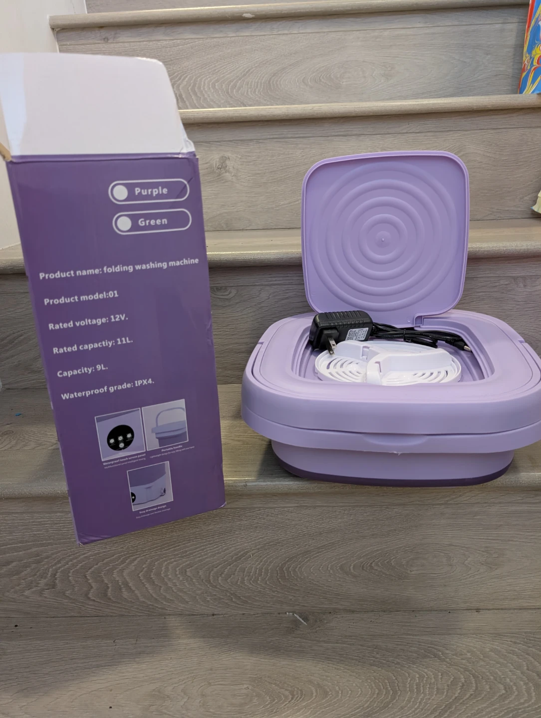 Mini Folding Portable Washing Machine - photo 3