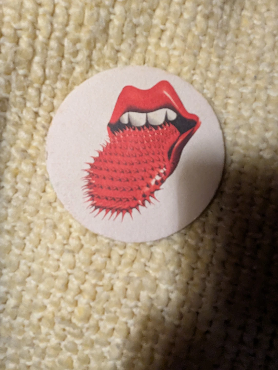 Rolling Stones Voodoo Lounge coaster - photo 2