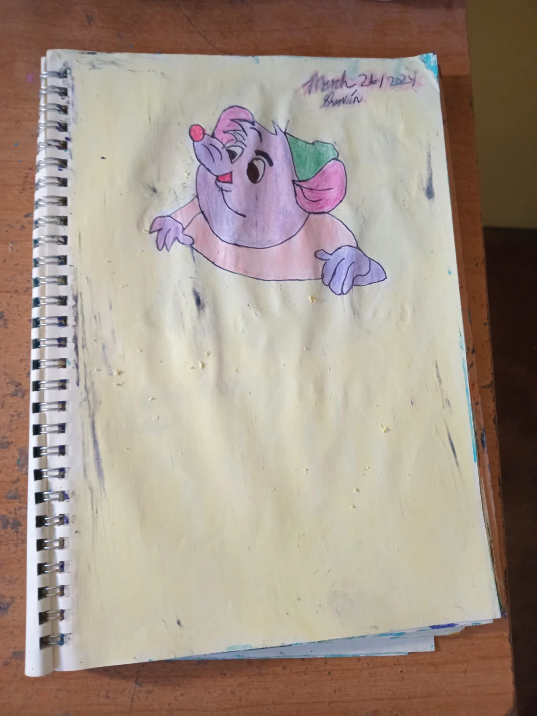 Mouse Art Drawing by Custom Artist Sherwin - photo 2