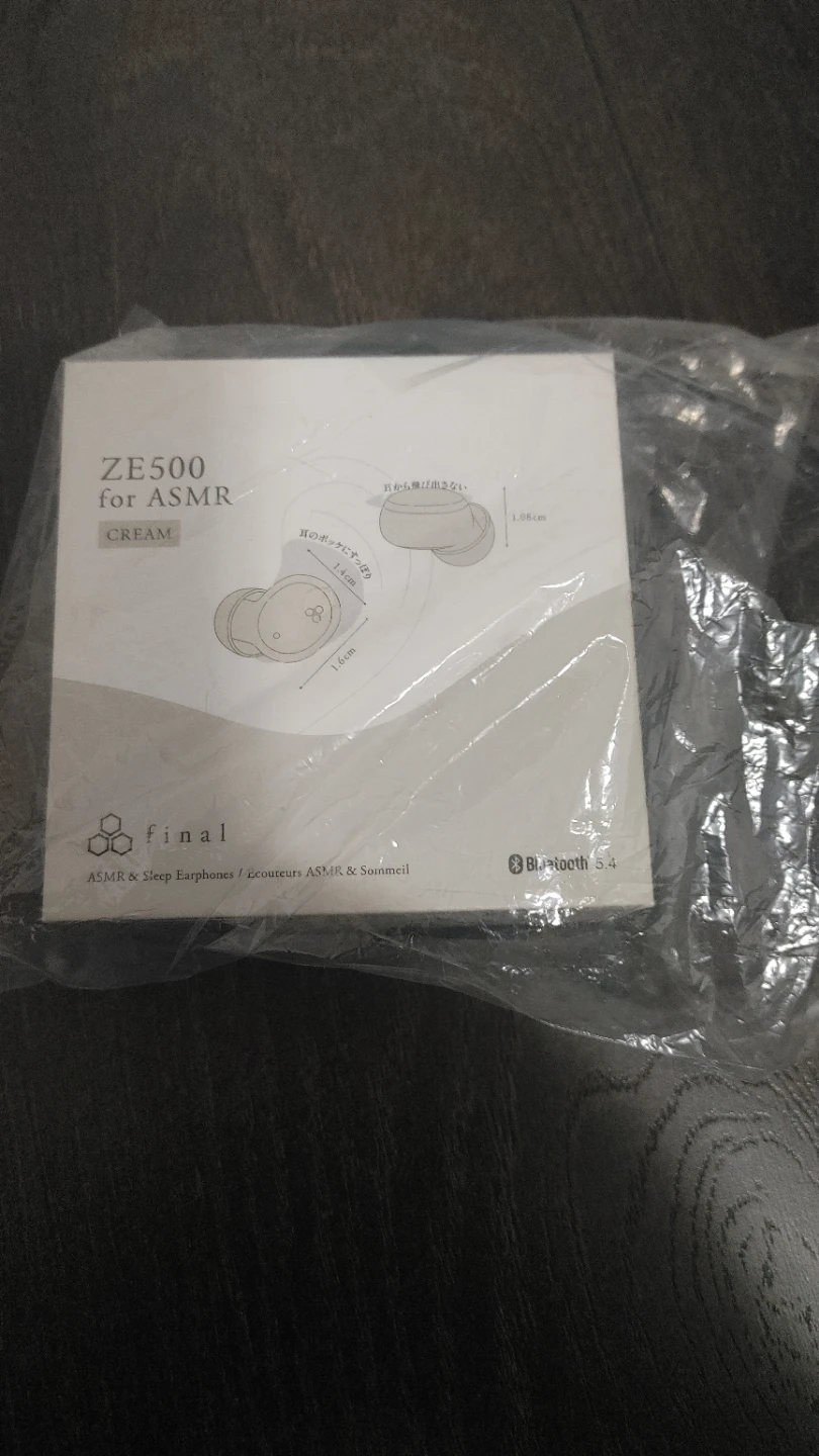Final ZE500 for ASMR Cream Earphones