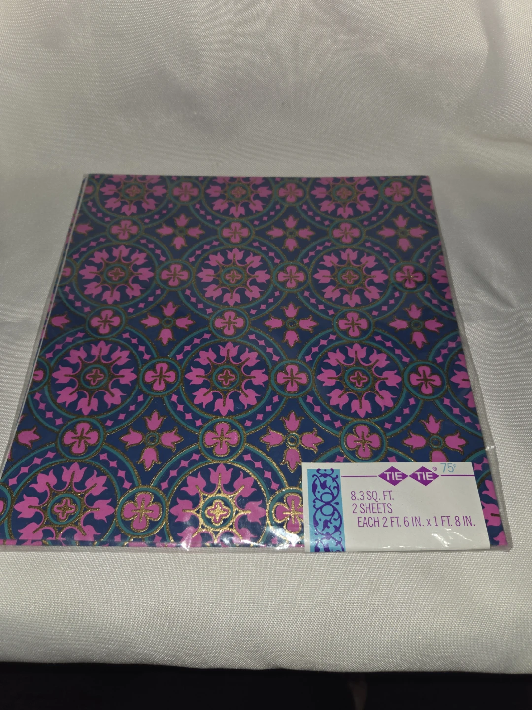 Tie Tie Wrapping Paper - 8.3 Sq Ft, 2 Sheets