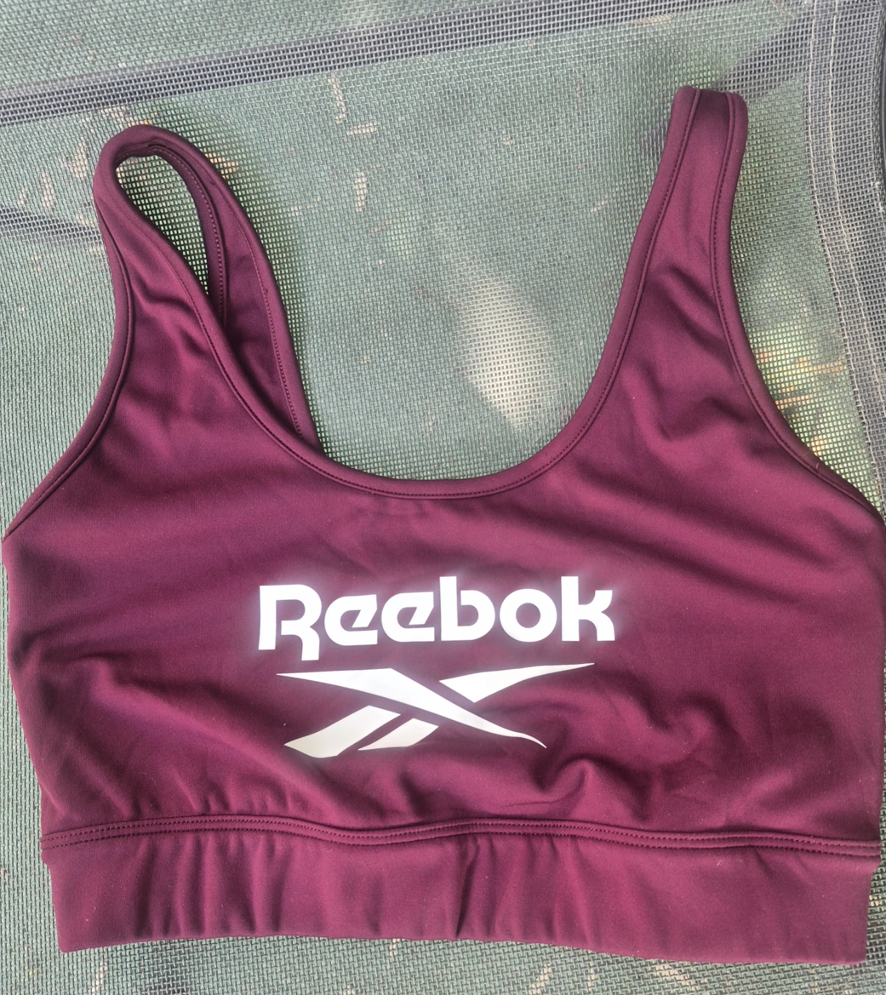 Reebok Sports Bra Burgundy