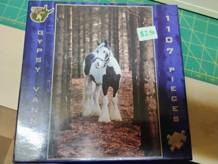 Horse Puzzle - 1107 pieces