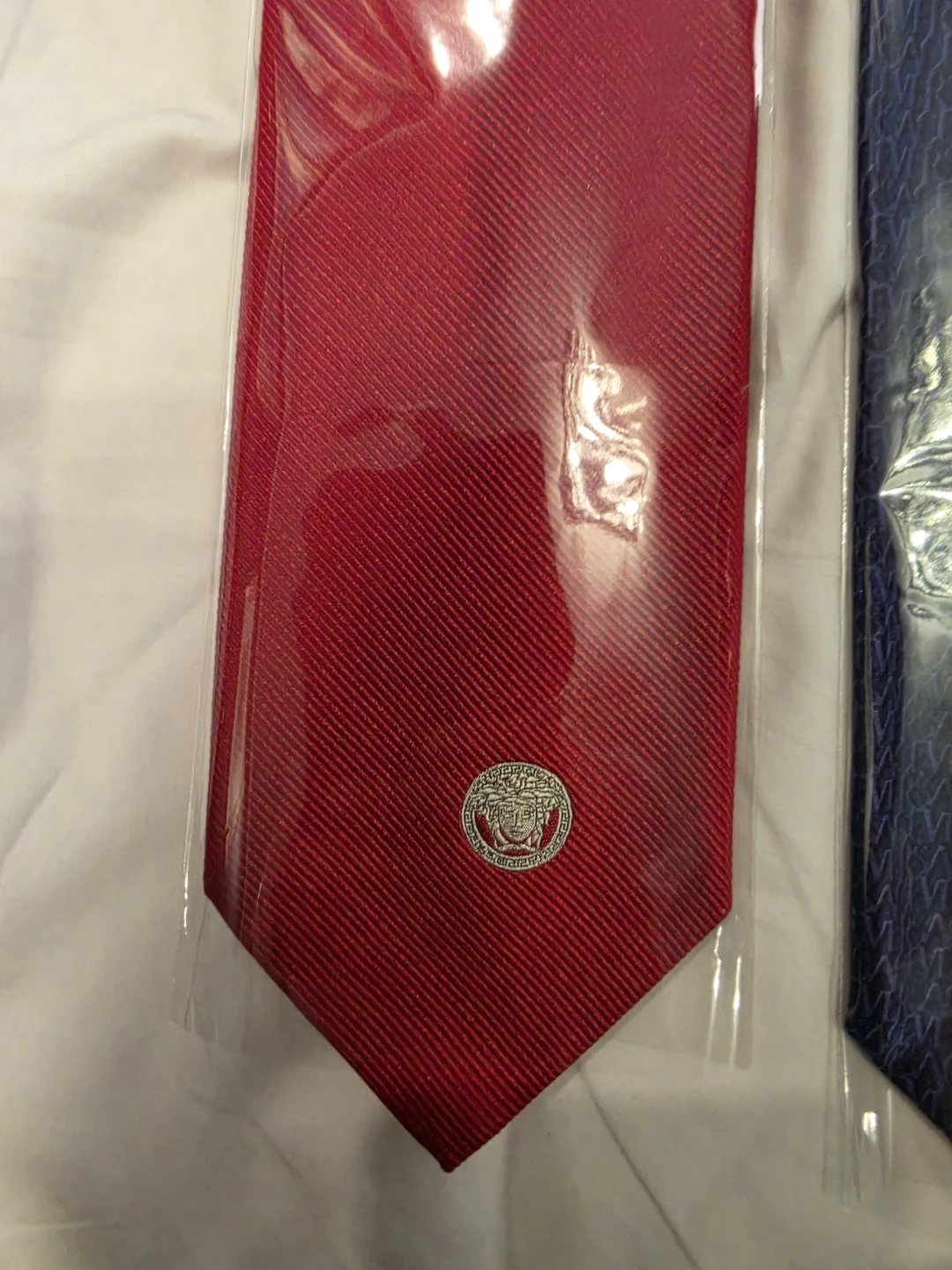 Gianni Versace Silk Ties - Red, Blue, Yellow - photo 2