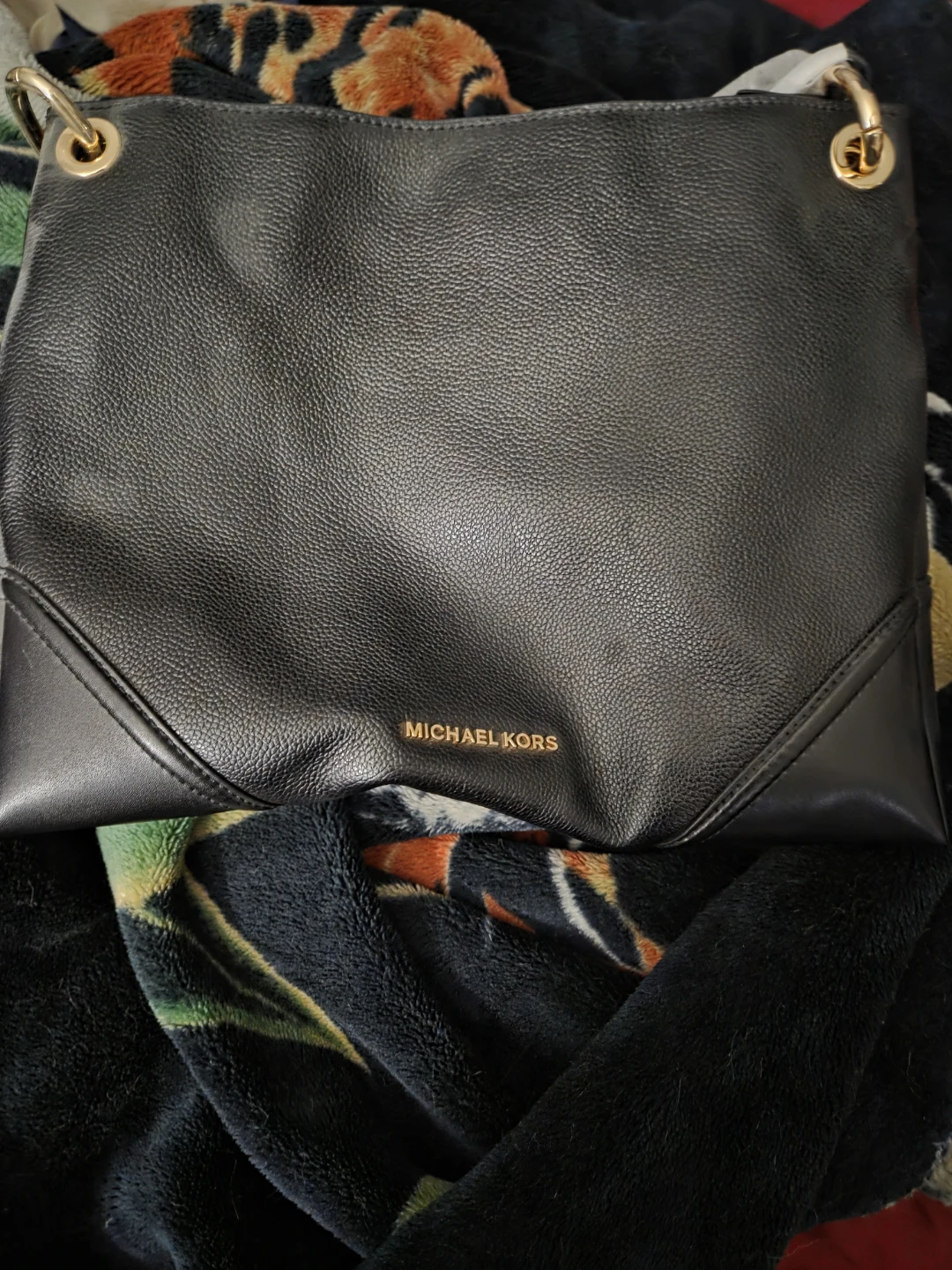 Michael Kors Black Leather Hobo Shoulder Bag - photo 2