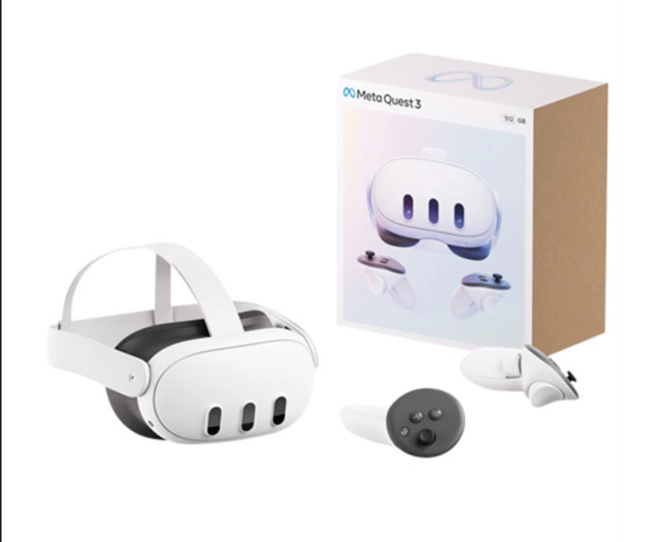 Meta Quest 3 VR Headset + Case