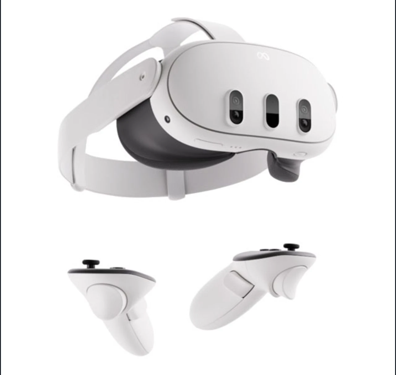 Meta Quest 3 VR Headset + Case - photo 2