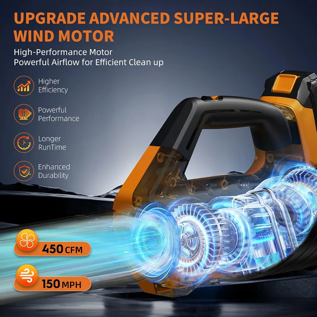MTKOALA Cordless Leaf Blower - photo 3