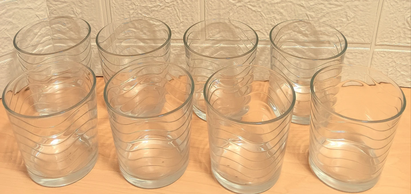 🥛Glass Tumblers Set of 8🥛 - photo 3