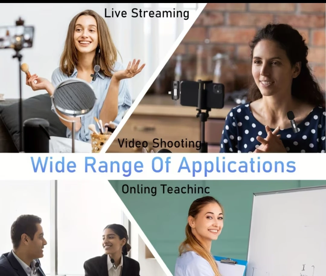 Wireless Lavalier Microphone Set for Smartphones - photo 2