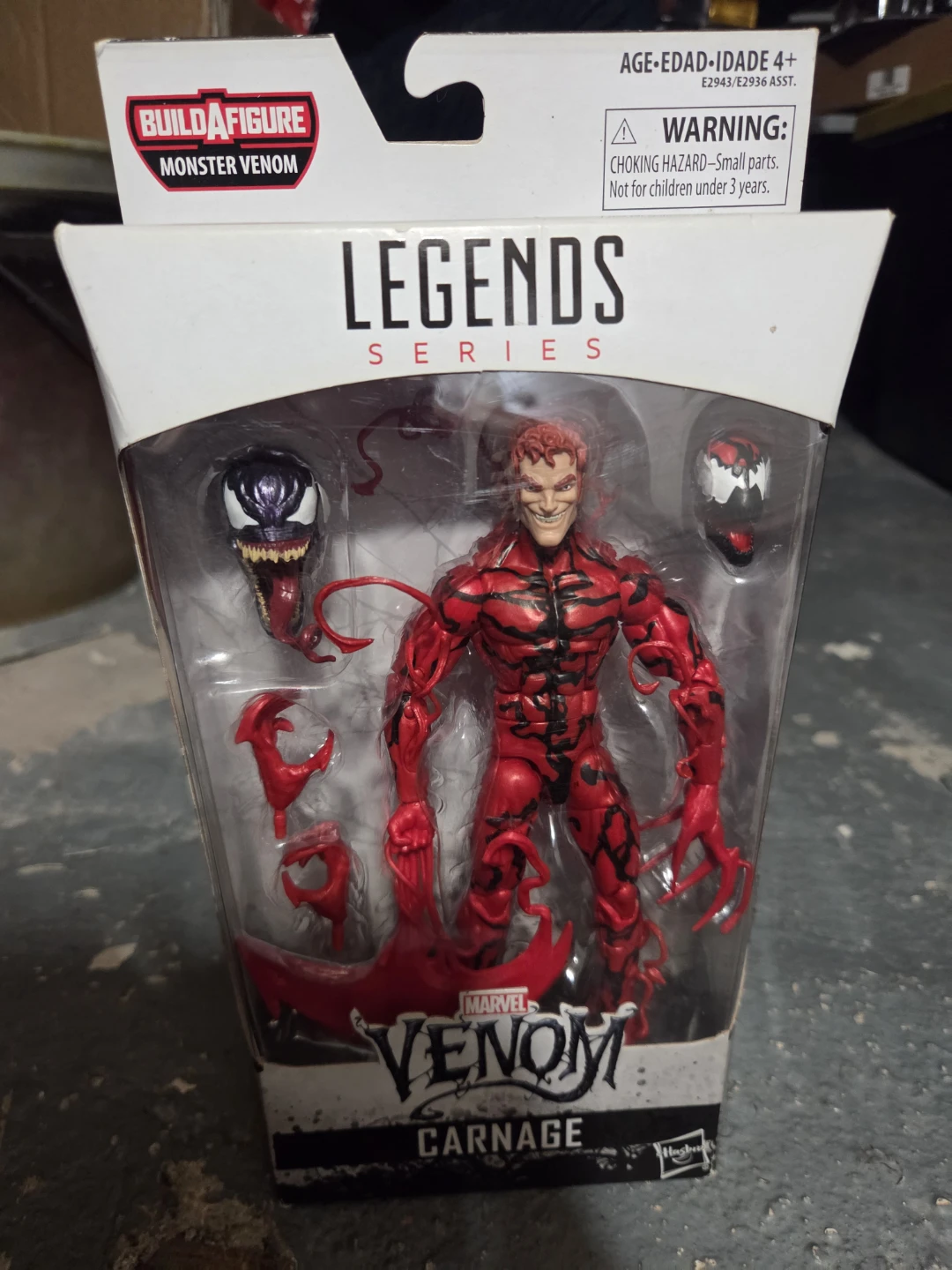 Marvel Legends Venom Carnage Action Figure