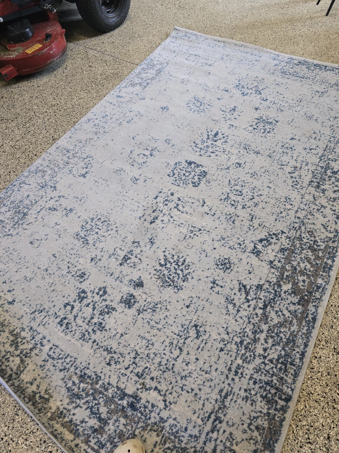 Area Rug - Blue and Grey Pattern - photo 2