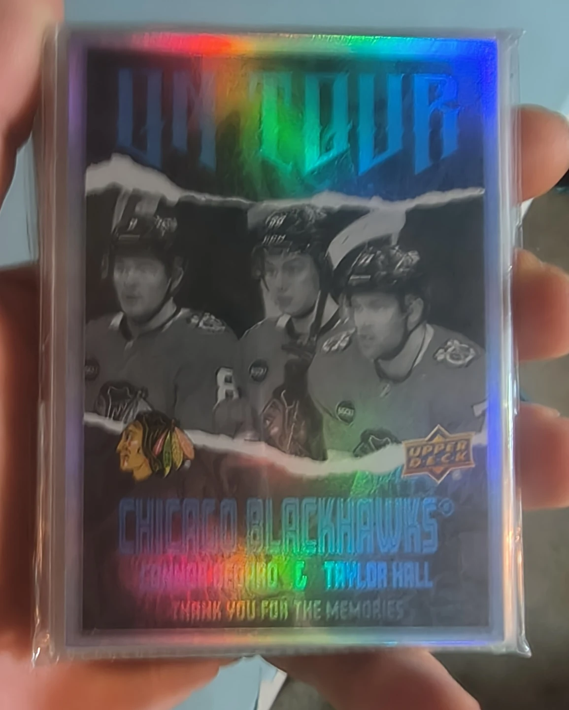 NHL hockey insert blind hit packs