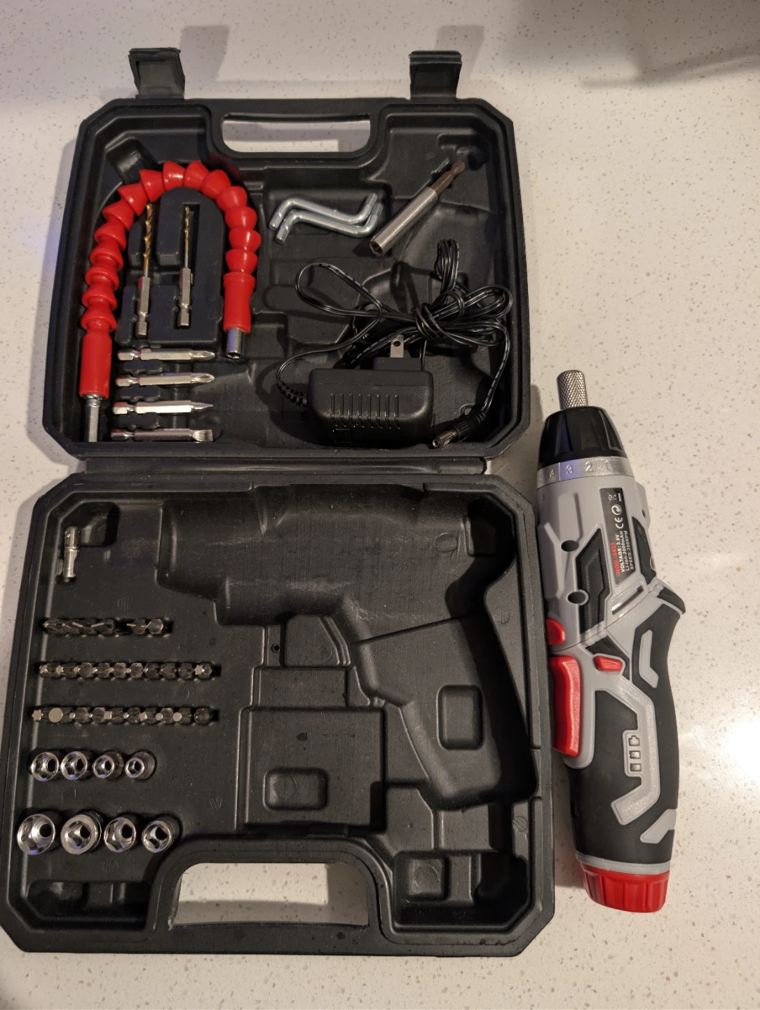 'AS Frost Cordless Electric Screwdriver Kit/Caseol Kit w/ Case - photo 4