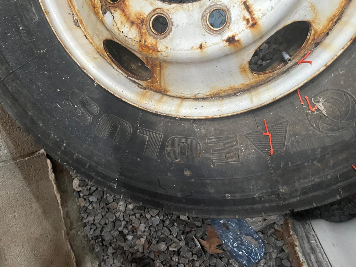Truck tire and Rim - photo 3