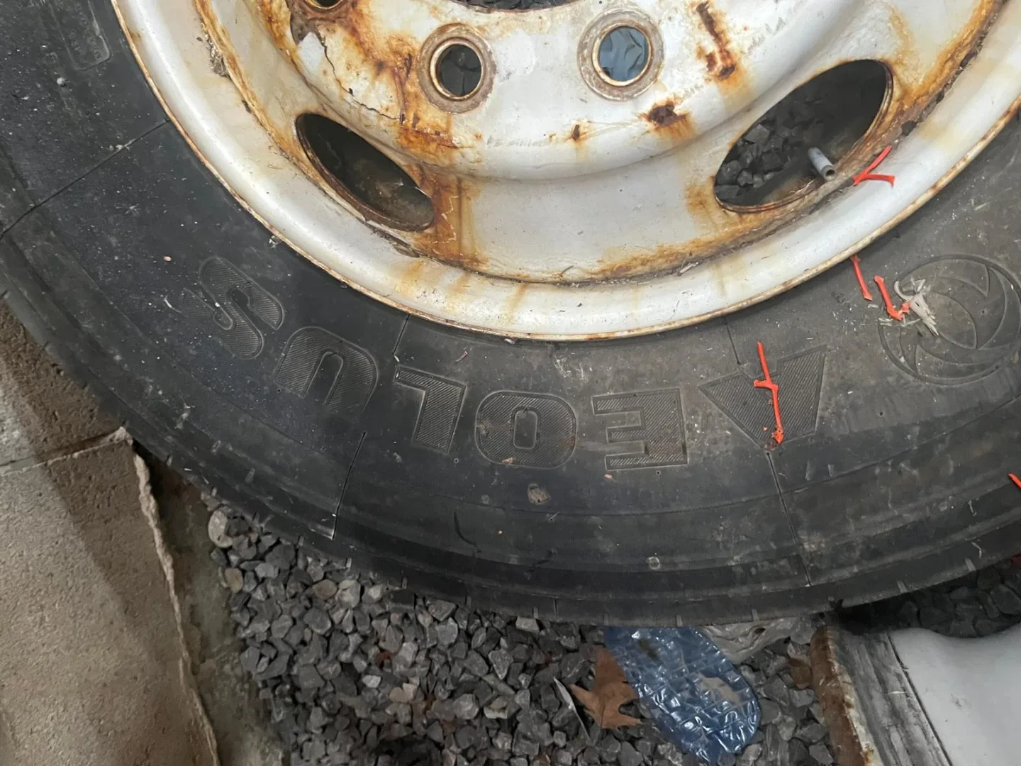 Truck tire and Rim - photo 3
