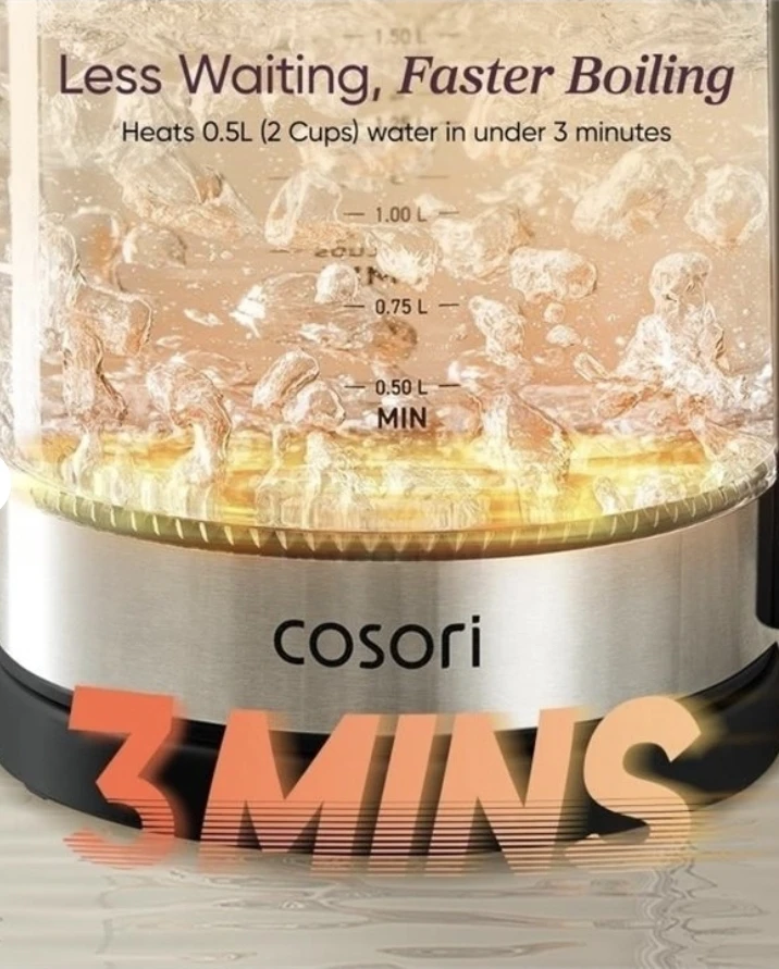 COSORI Electric Kettle - Glass - photo 3