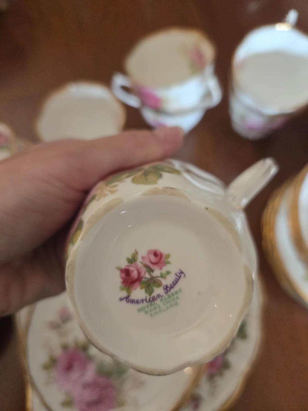 Royal Albert American Beauty Tea Set - photo 2