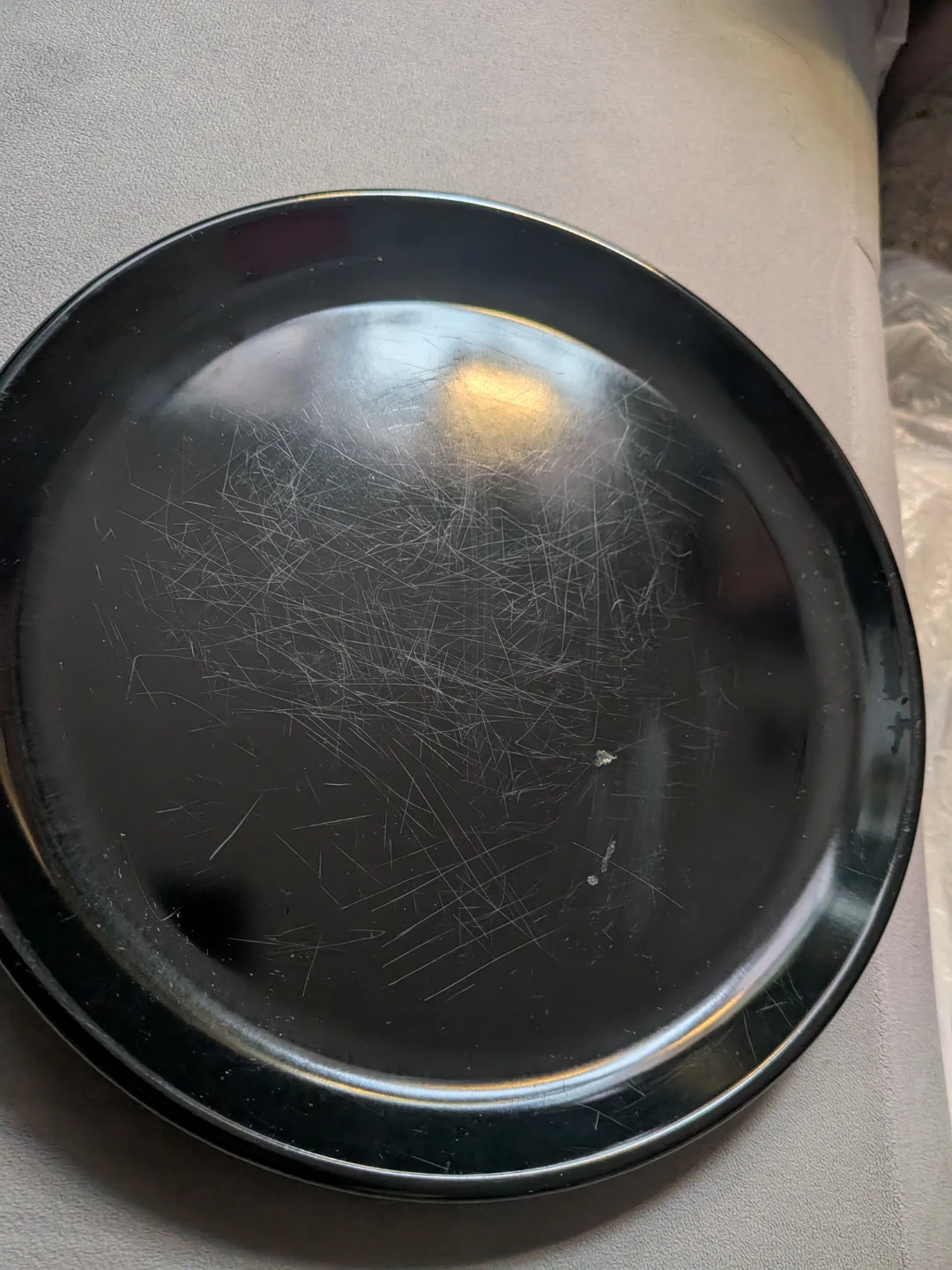 Tupperware Black Plates (Set of 3)