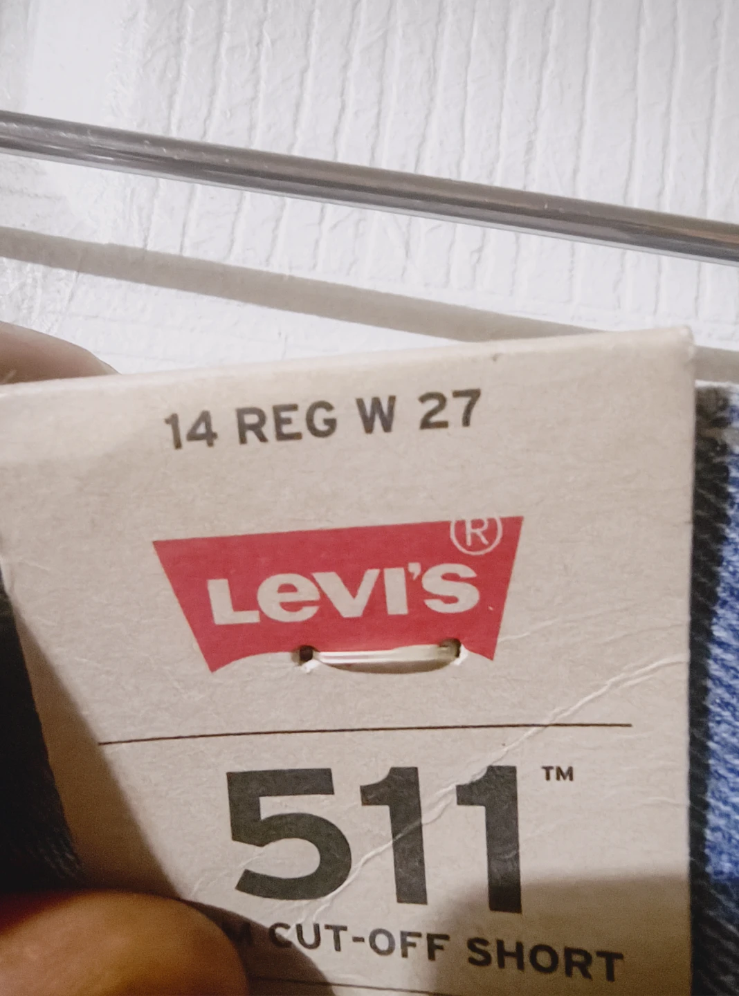 Levi's 511 Cut-Off Shorts size 14 new - photo 4
